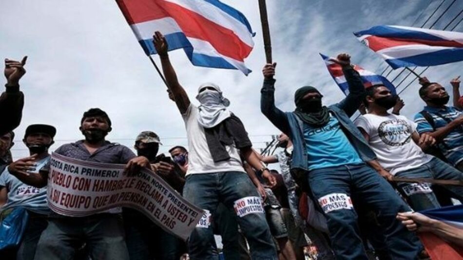 Sindicatos costarricenses convocan a nueva marcha contra el FMI