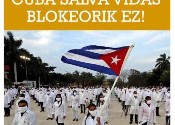 Concentración contra el bloqueo a Cuba unirá a emigración cubana, sindicatos, partidos y colectivos vascos: Bilbao, 10 de Octubre