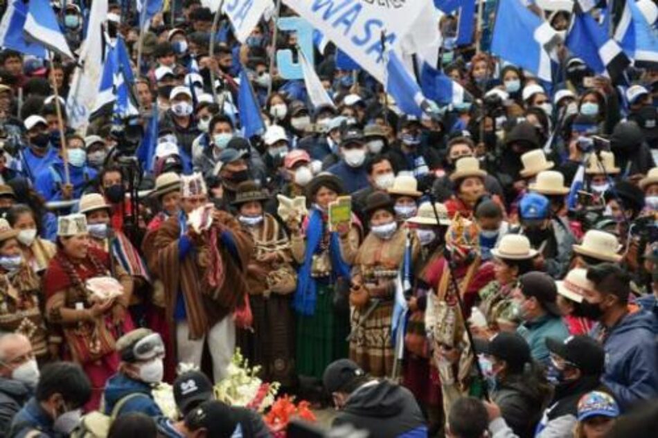 Bolivia, nuevamente nos deja lecciones para los pueblos de Abya Yala