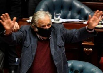 El adiós de Sanguinetti y Pepe Mujica