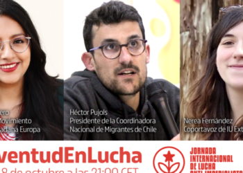 IU Exterior emite una charla sobre la lucha de la juventud contra el imperialismo en Ecuador, Chile e Irlanda