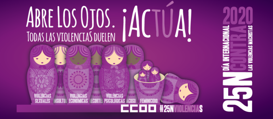 «Abre los ojos. ¡Actúa! Todas las violenciaS duelen»