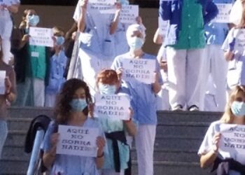 Las protestas populares contra la gestión de la pandemia