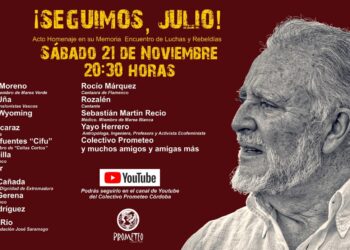 «¡Seguimos, Julio!»: Acto Homenaje en su Memoria. Encuentro de Luchas y Rebeldías