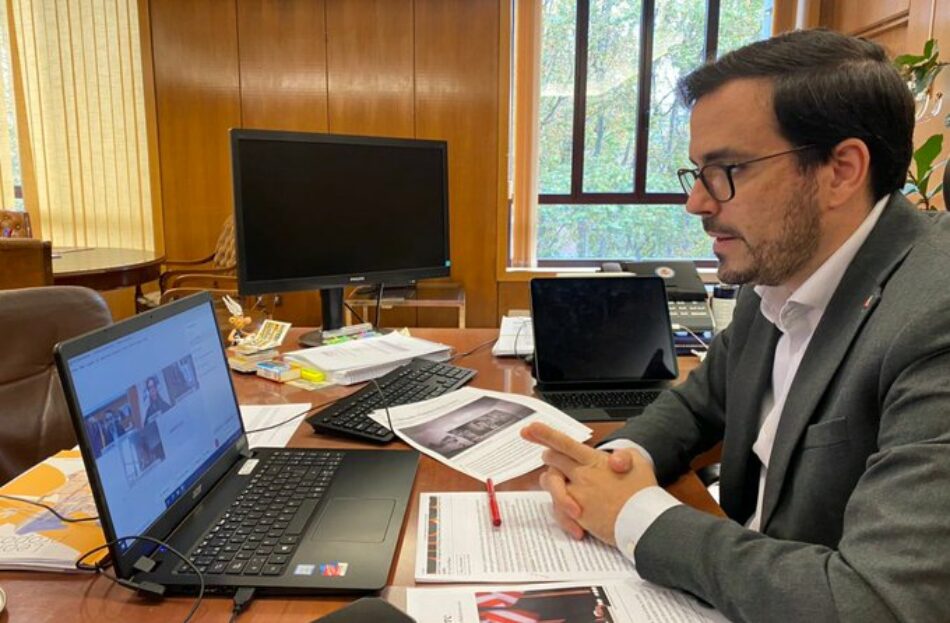 Alberto Garzón, invitado a exponer las propuestas de IU frente a los retos de una ‘Europa de la Solidaridad’ en la inauguración el domingo del European Forum 2020