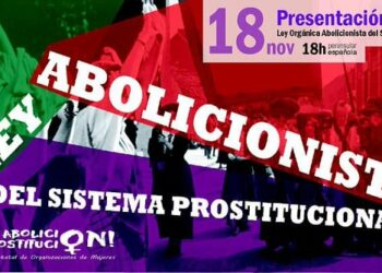 Presentación pública de la propuesta de LOASP (Ley Orgánica Abolicionista del Sistema Prostitucional)