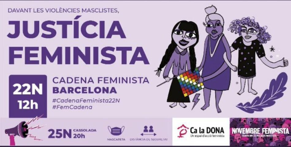 Novembre Feminista: «Ja et pots inscriure a la Cadena Feminista»