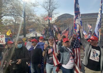 La manifestación de seguidores de Trump en Washington acaba con disturbios y enfrentamientos