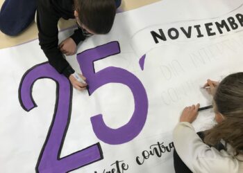 Izquierda Unida de Castilla y León se suma a la conmemoración del 25 de noviembre, día internacional contra las violencias de género y anima a toda la ciudadanía a colgar una prenda morada en el balcón ese día