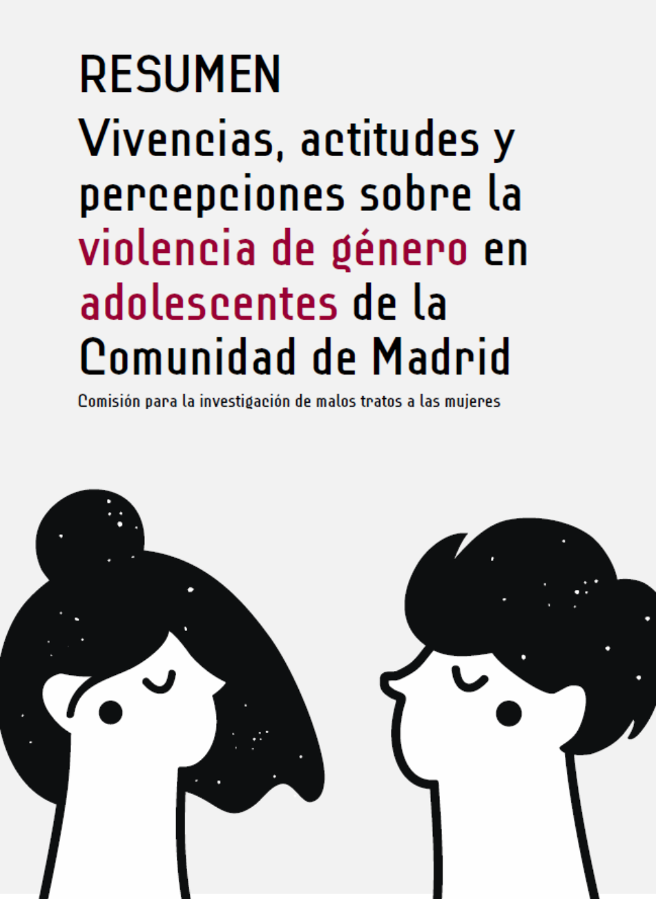 El 69% de adolescentes de la Comunidad de Madrid cree que la violencia de género la sufren mujeres y hombres indistintamente