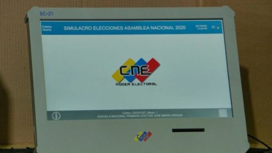 Inicia en Venezuela auditoría de máquinas de votación