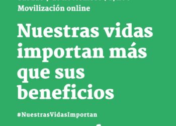 Intersindical RM participará en la manifestación on-line bajo el lema «nuestras vidas importan más que sus beneficios»