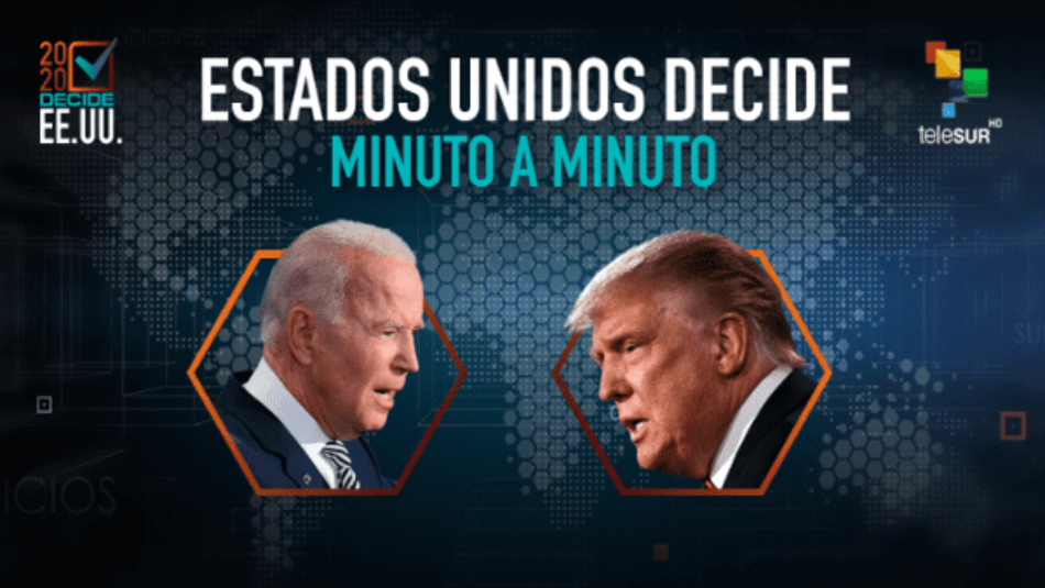 Avanza conteo de votos en EE.UU. con ventaja para Joe Biden