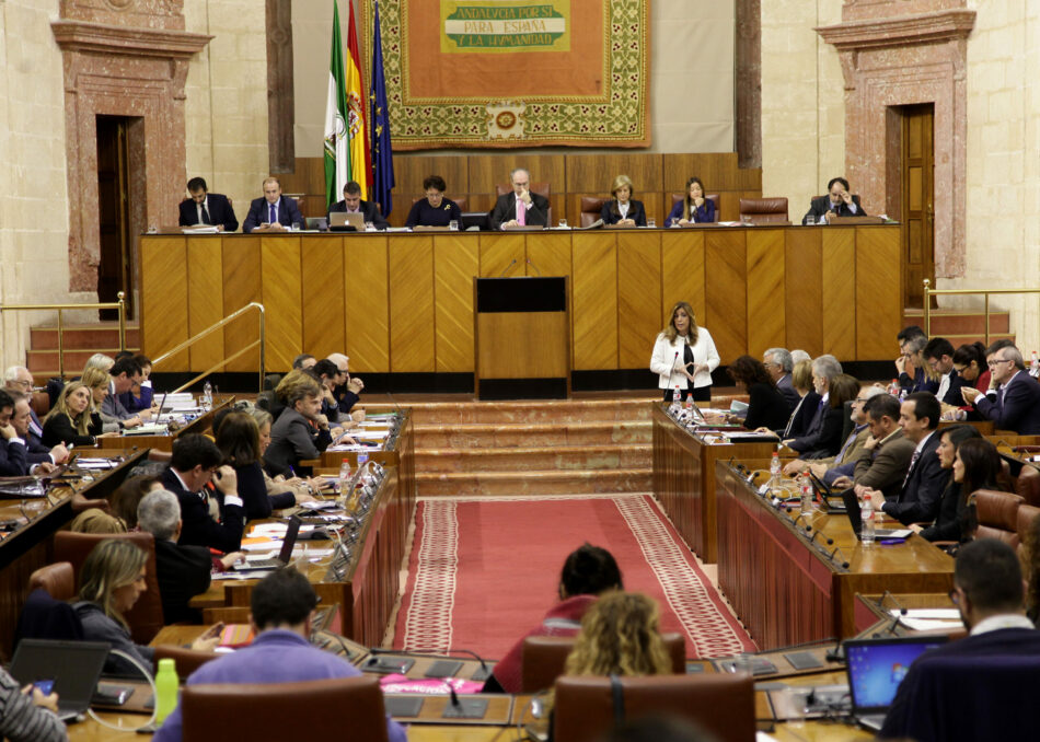 El Parlamento andaluz avala expulsar a Teresa Rodríguez y otros siete diputados/as afines de Adelante Andalucía