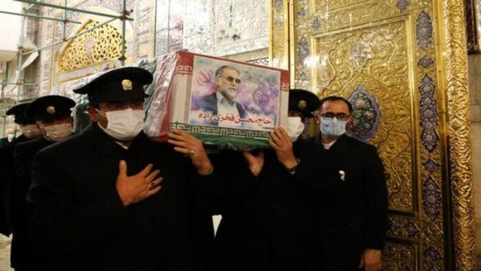Irán rinde homenaje a científico nuclear asesinado