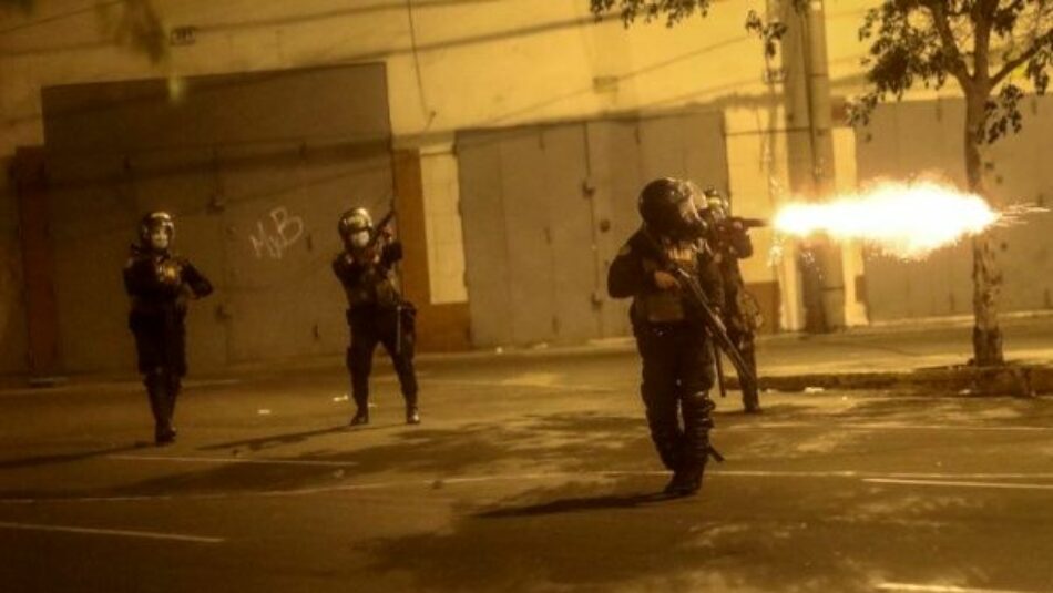 Represión policial en Perú deja heridos, detenidos y desaparecidos