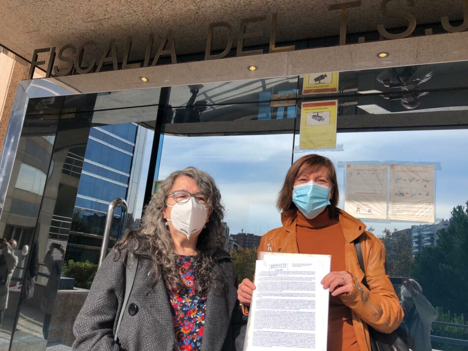 Piden a la Fiscalía que actúe ante la “negligente gestión de la pandemia” de la Comunidad de Madrid