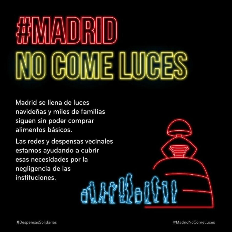 Coordinadora de Vivienda de Madrid: «Madrid no come luces»