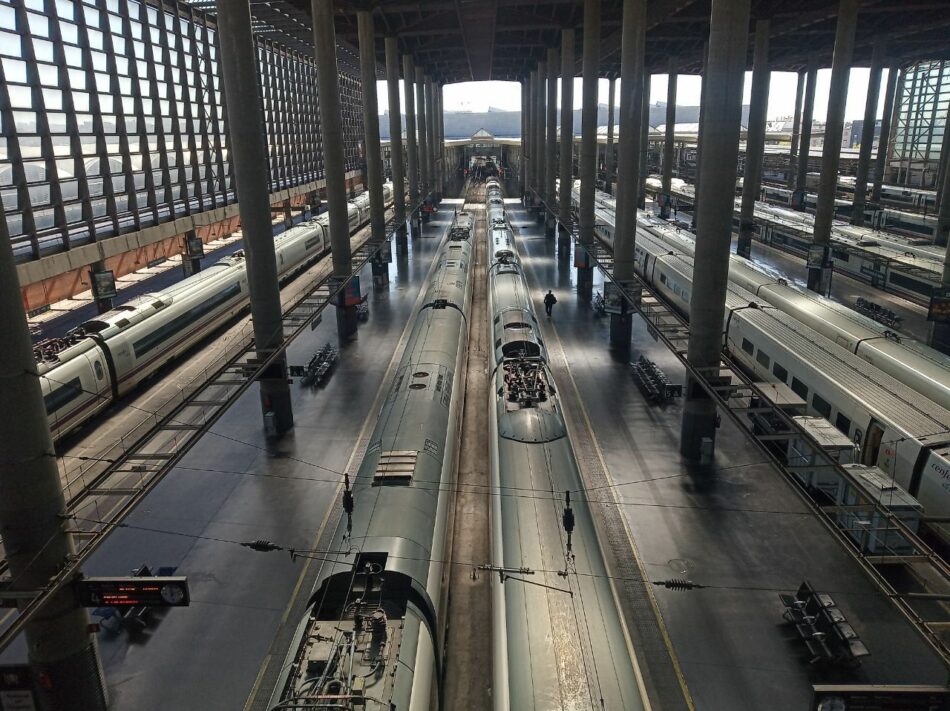 ADIF retrasa la instalación de pantallas acústicas en el entorno de la estación de Atocha hasta el verano de 2021