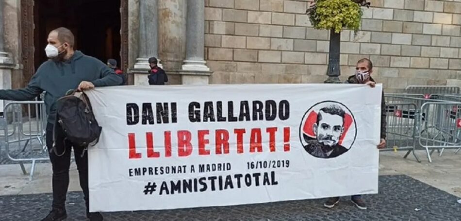 Dani Gallardo, detenido en las protestas tras la sentencia a los líderes independentistas, condenado a cuatro años de cárcel