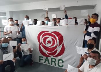 Presos políticos Partido FARC: “Solicitamos un pedido de carácter humanitario de la vacuna contra la COVID-19 al Gobierno de China”