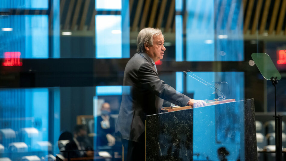 El Secretario General de Naciones Unidas pide a los líderes mundiales que declaren «el estado de emergencia climática»