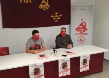 El PCE y la Juventud Comunista inician una campaña en defensa del transporte público en la Región de Murcia