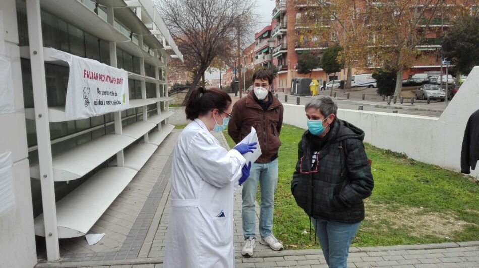 730 vecinos y vecinas de Zofío (Usera) piden a la Comunidad de Madrid pediatras para su centro de salud