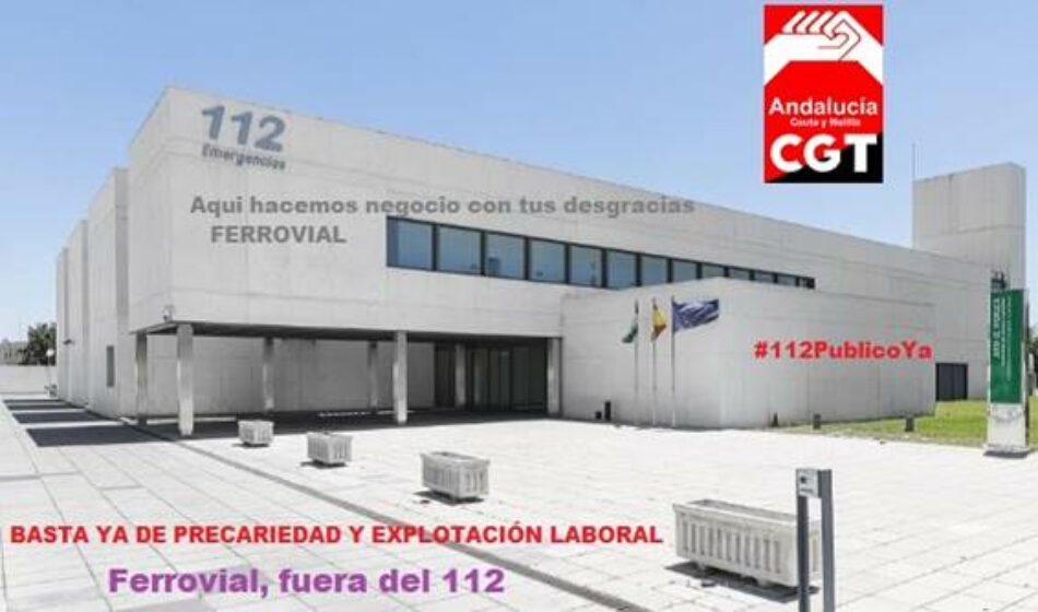 A las 14h del 24 de diciembre comienza la huelga en 112 Andalucía