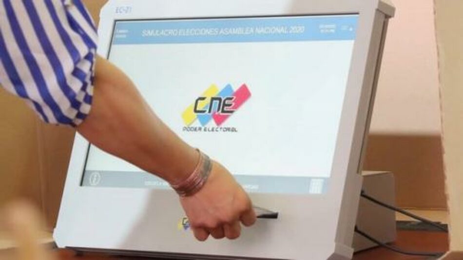 Venezuela gana simplemente por sostener la elección