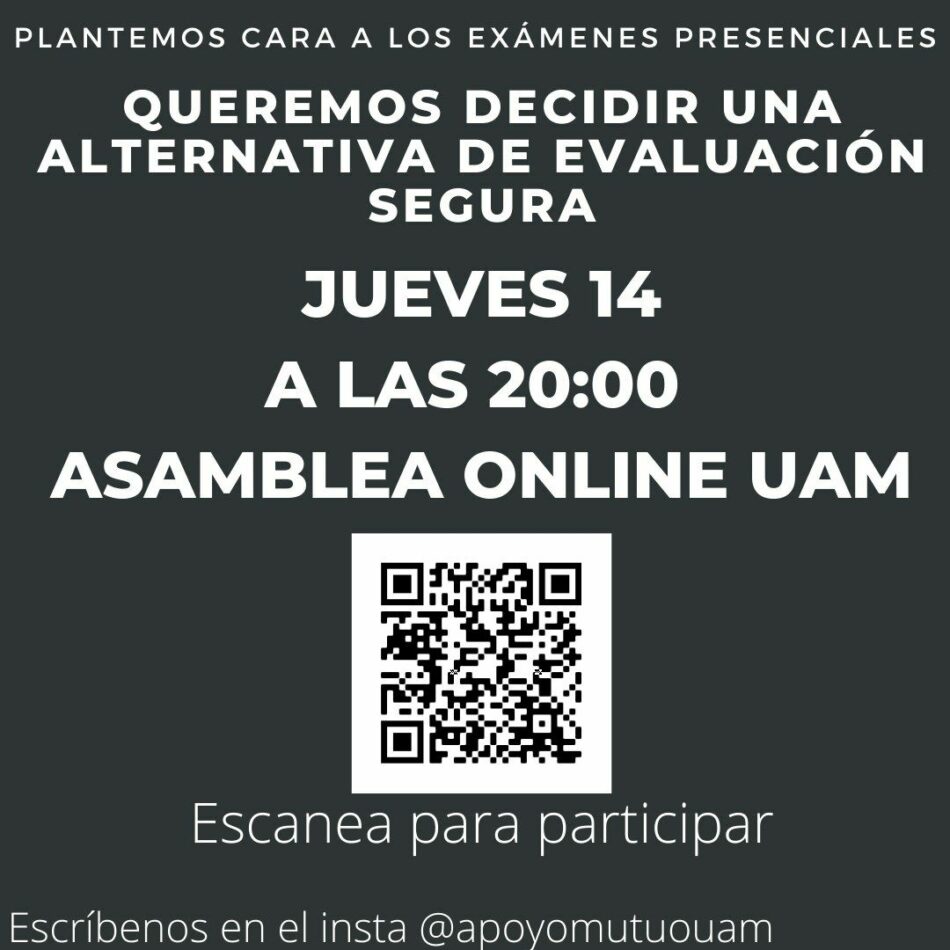 Los estudiantes se rebelan en redes sociales y llaman asambleas virtuales: “¡Paremos los exámenes presenciales!”