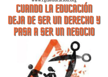 CGT FASE: «Cuando la educación deja de ser un derecho y pasa a ser un negocio en Andalucía»
