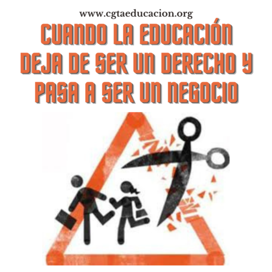CGT FASE: «Cuando la educación deja de ser un derecho y pasa a ser un negocio en Andalucía»