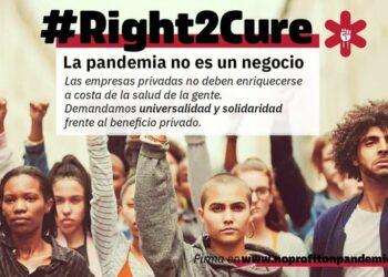 Unidas Podemos lanza una campaña de apoyo a la Iniciativa Ciudadana Europea #Right2Cure para defender el acceso universal a las vacunas del Covid-19 y la transparencia en los contratos