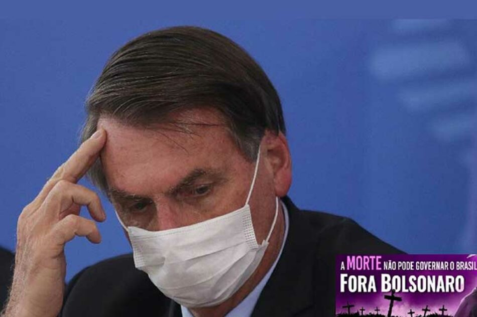 Piden destituir a Bolsonaro para enfrentar crisis sanitaria en Brasil