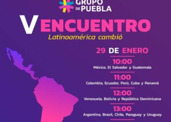 Grupo de Puebla celebrará su V encuentro «Latinoamérica Cambió» el próximo viernes 29 de enero