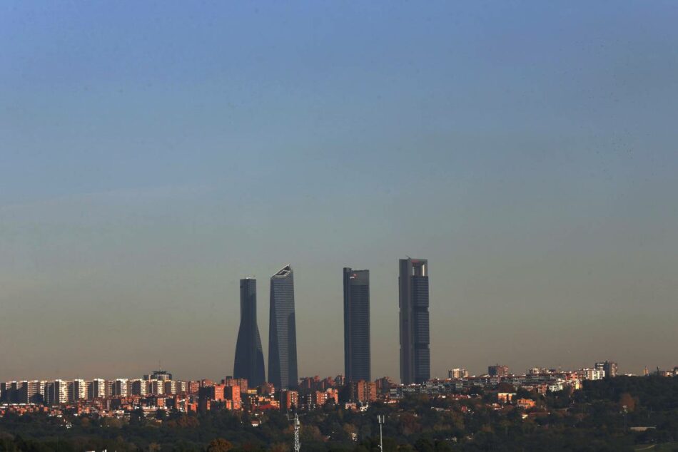 Madrid es la ciudad europea con mayor nivel de contaminación por NO2 y mortalidad asociada