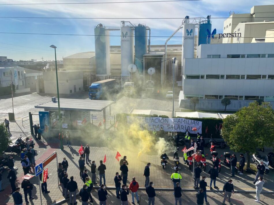 Adelante Andalucía denuncia las condiciones laborales y el incumplimiento de las medidas de seguridad en la empresa Sevillana de Persán