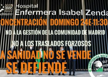 Sanitarixs Necesarixs Madrid convoca una concentración en el Hospital de Emergencias Isabel Zendal: 24-E