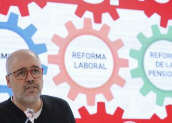 Unai Sordo: “Hay que seguir movilizándose: No se va a derogar la reforma laboral, ni van a aumentar las pensiones y el SMI, si no nos movemos”