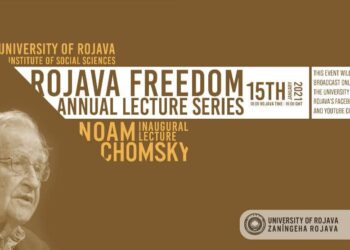 Noam Chomsky inaugurará el Ciclo de Conferencias Anual Libertad para Rojava