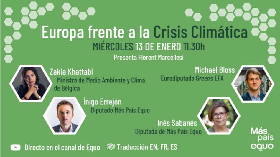 Webinar Europa frente a la crisis climatica