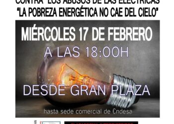 Barrios Hartos y APDHA Sevilla llama a la manifestación contra los abusos de las eléctricas