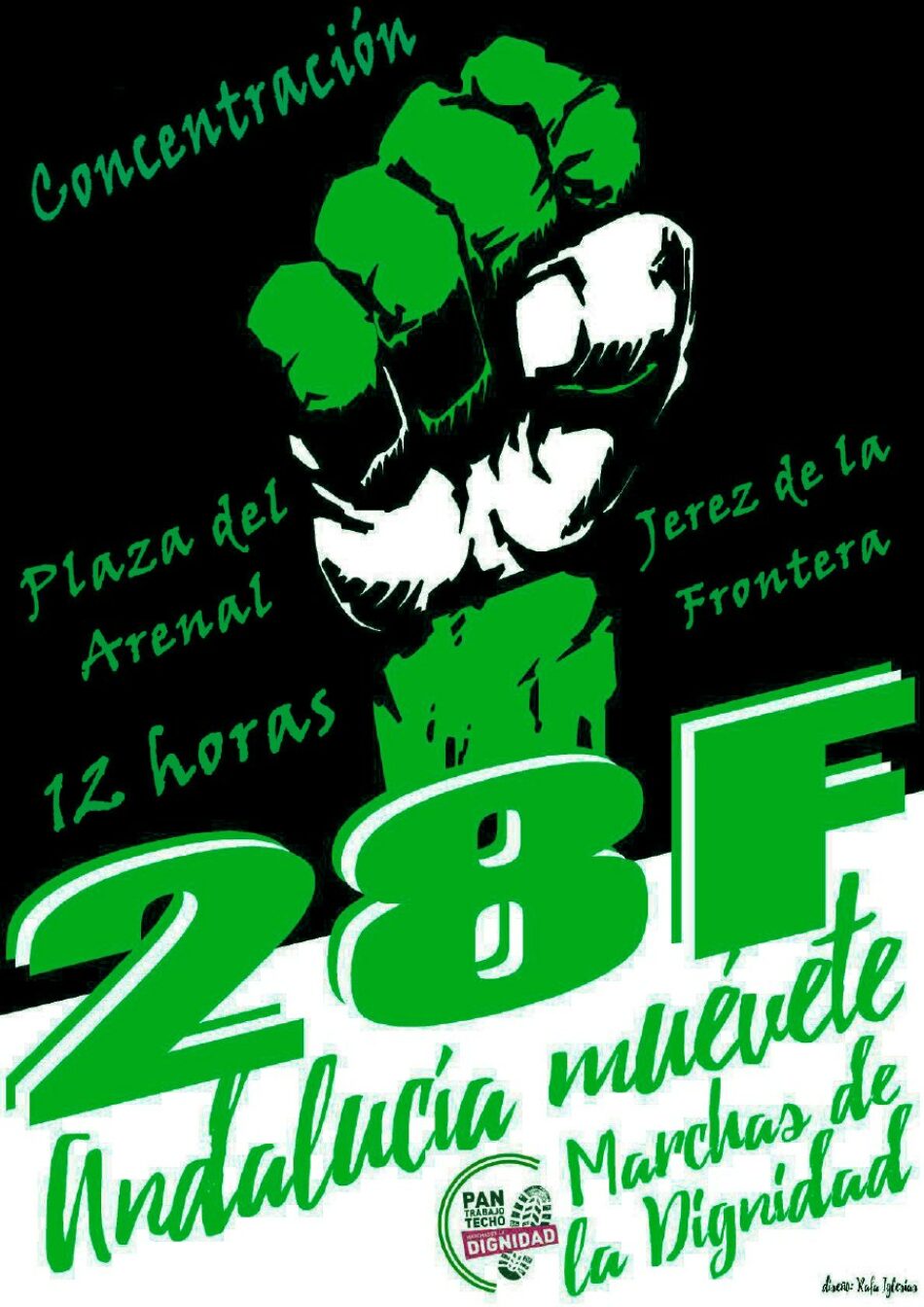 28F: Las Marchas de la Dignidad convocan concentración en Jerez