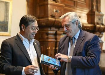 Los presidentes Alberto Fernández y Luis Arce reciben Manifiesto Progresista del Grupo de Puebla