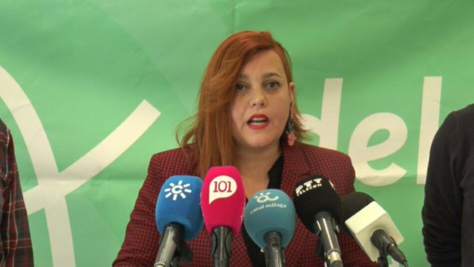 Vanessa García (Adelante Andalucía) exige el cese del gerente y de la directora en Málaga de la empresa pública de emergencias
