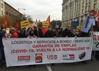 Manu Pineda solicita a la comisaria de Transporte de la UE que medie para que ADIF cumpla con los trabajadores