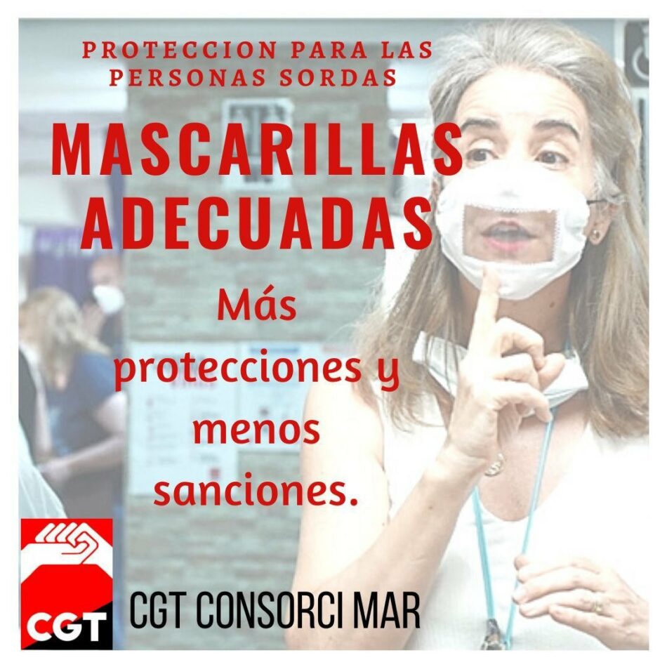 CGT Neteja: ISS/Gelim sanciona personas sordas del Hospital del Mar