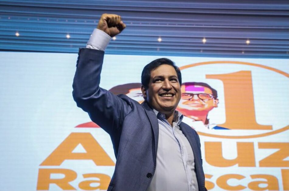 IU considera que el triunfo de Andrés Arauz en Ecuador “impulsará la democracia y la justicia social” en este país cuando venza también en la segunda vuelta