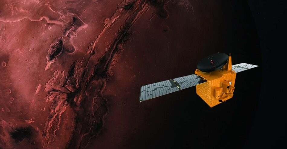 La sonda árabe Hope se enfrenta a su arriesgada llegada al planeta rojo